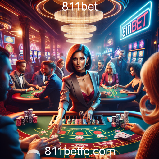 Experiência Imersiva nos Jogos Ao Vivo da 811bet